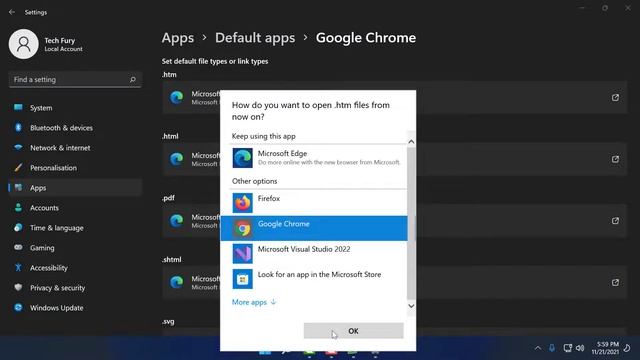 Windows 11 - Change Default Browser to Chrome Firefox or Any Browser | Microsoft made it difficult смотреть онлайн