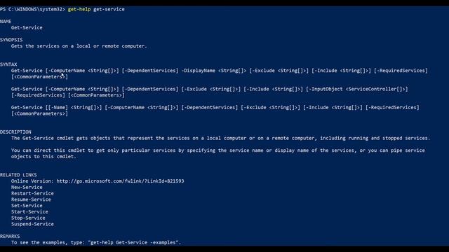 05 Powershell Basics - Get-Help смотреть онлайн