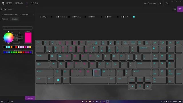 How to change colors on Alienware laptop using command center. смотреть онлайн