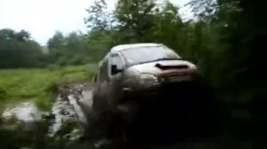 соболь v8, на мостах газ 66 на резине КФ-97