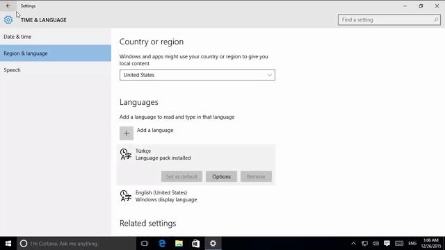 Windows 10 Türkçe Dil Paketi Yükleme 0 Çözüm смотреть онлайн