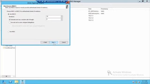 Configure DNSSEC on Windows Server 2012 смотреть онлайн
