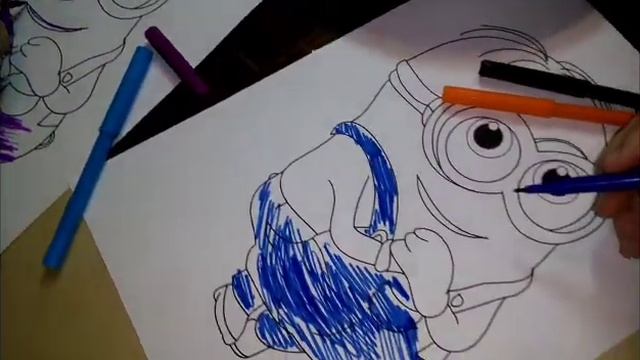 3 маркера челлендж 👍 2 часть // Мистер Ник 😊 смотреть онлайн