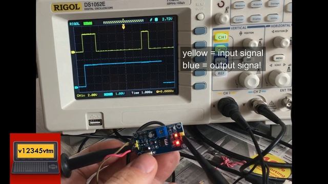 banggood NE555 delay timer module (delayed OFF ) смотреть онлайн