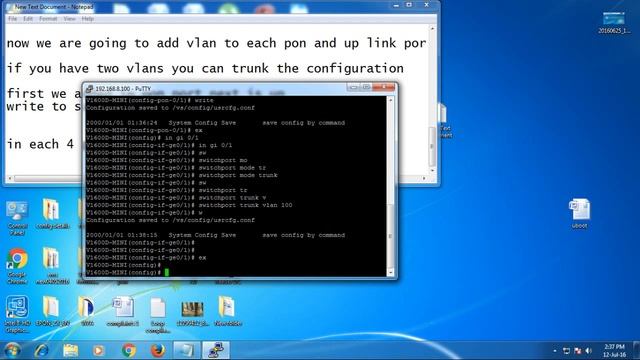 NetLink GEPON Vlan Configuration смотреть онлайн