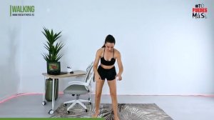 Camina en CASA para Bajar de Peso _ POWER WALKING _ 20 minutos Intensos