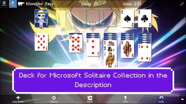 Microsoft Solitaire Collection custom Sans Dreamur theme download смотреть онлайн