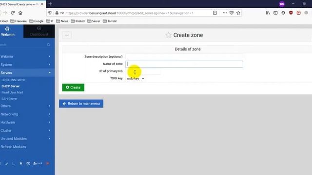 #5 Webmin: Konfigurasi Dynamic DNS (DDNS) Dengan RNDC Key смотреть онлайн