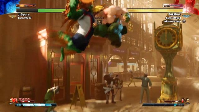 Street Fighter V CE: Online FT2 - JrSpore (Blanka) Vs. TekMerc (Alex) смотреть онлайн