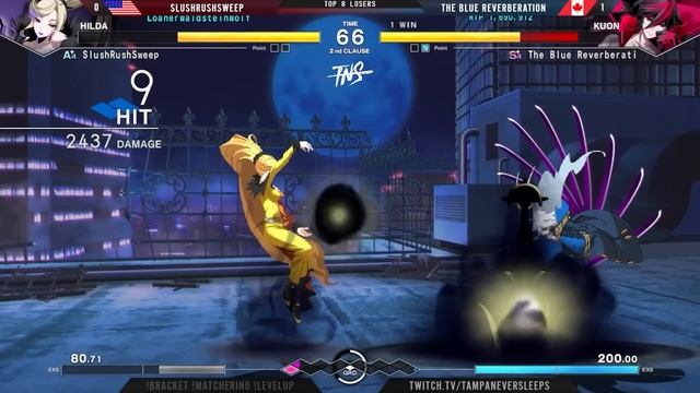 TNS UNI2 #6 Tourney (Gordeau, Merkava, Vatista, Hilda) Under Night Sys:Celes Top 8 Tournament смотреть онлайн
