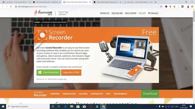 Top 5 Free Screen Recorder For PC and Laptop In 2020 смотреть онлайн