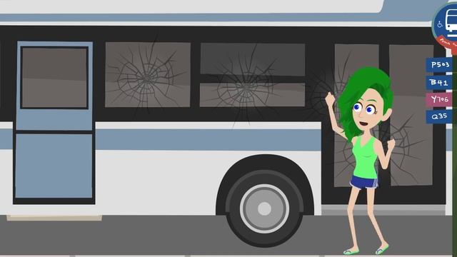 Victoria Smashes The Bus Windows/Grounded смотреть онлайн
