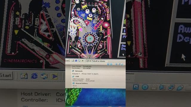 3d pinball in Windows ME virtualbox смотреть онлайн