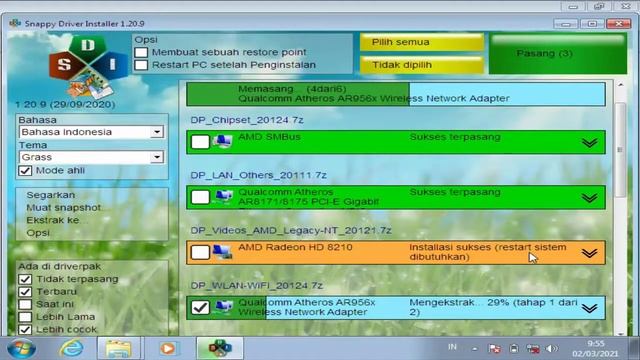 Cara Memasang Driver Di Berbagai Mancam Laptop&PC Menggunakan |snappy driver Installer| TERBARU 202 смотреть онлайн