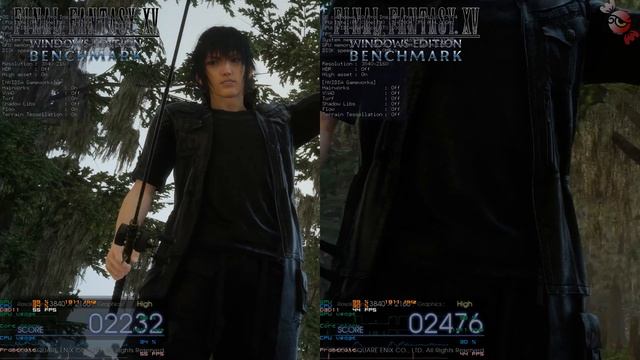 [4K] Final Fantasy XV Windows Edition Nvidia GameWorks Off VS On смотреть онлайн