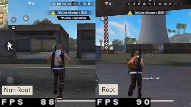 Bluestacks Root Vs Non Root Free Fire FPS Comparison смотреть онлайн