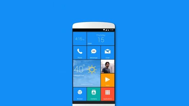 Square Launcher CShell Style Windows 10 смотреть онлайн