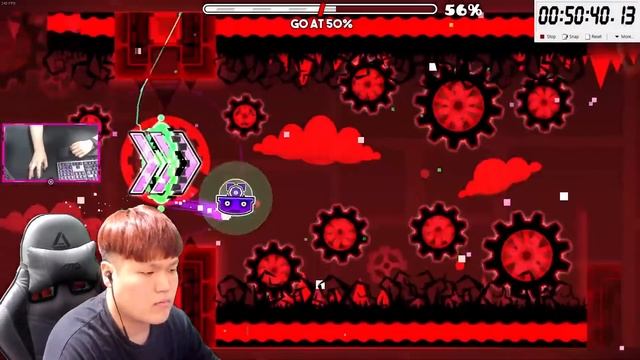 🔥DORAMI Vs BLOODBATH🔥 (1 HOUR LIMIT CHALLENGE) | Geometry Dash