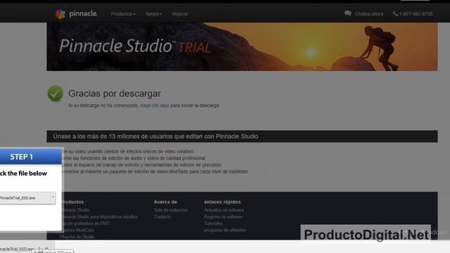 Descargar e instalar Pinnacle Studio 21 Modo Prueba Gratuito Novedades смотреть онлайн