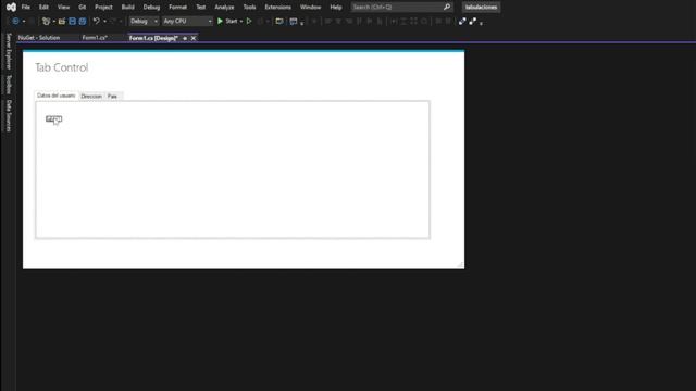 Diseño de formularios C# | Agregar Tab Control | Tutorial C# смотреть онлайн