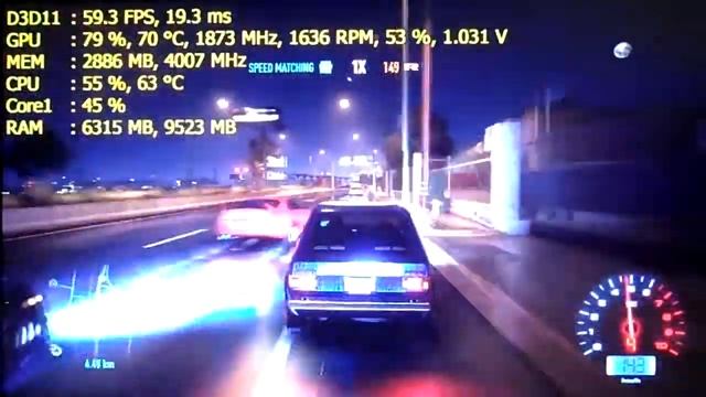 Need for Speed - GTX 1060 6GB - i7 920 - 1080p Test смотреть онлайн