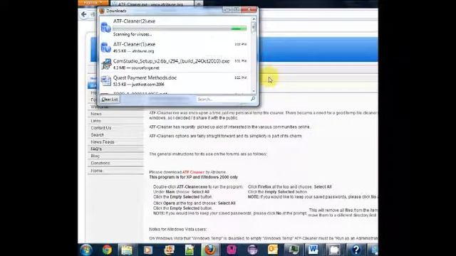 ATF Cleaner - A really simple utility to clean your computer смотреть онлайн