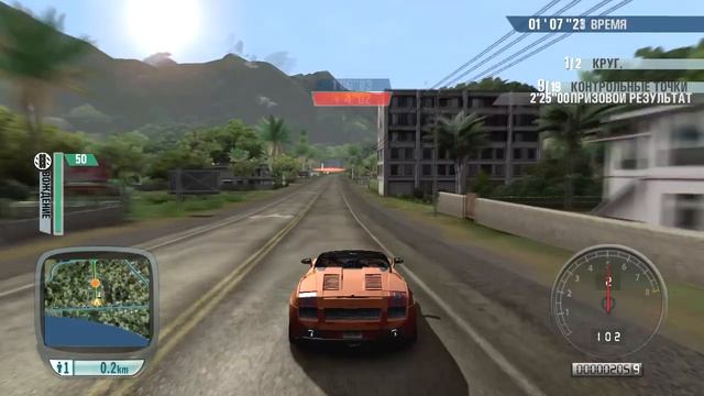 TDU - Lamborghini Gallardo Spyder, C3 - Петля Бранчу смотреть онлайн