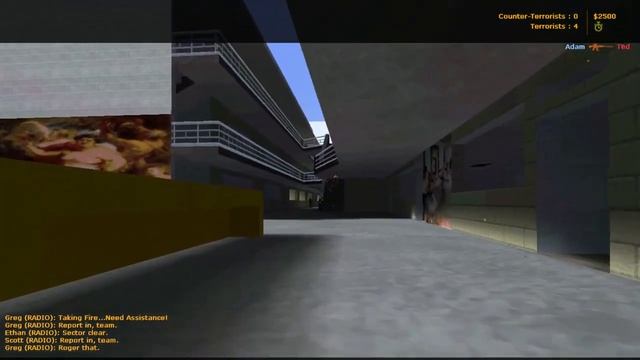 Counter Strike 1.6: de_chileanschool (Normal Gameplay) смотреть онлайн