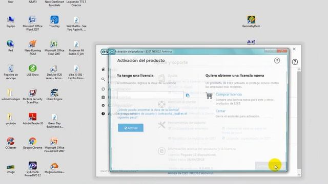 como activar licencia de NOD 32 ANTIVIRUS... !! 2017 смотреть онлайн