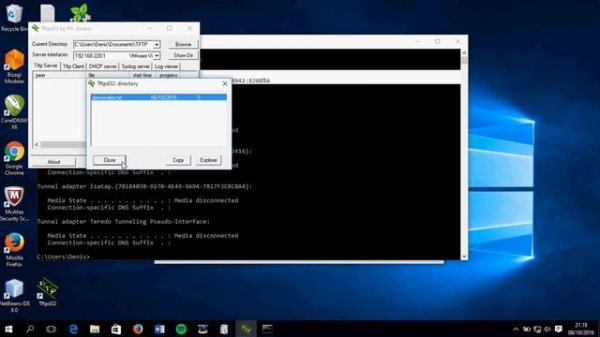 Tutorial TFTP Server Menggunakan Tftpd32