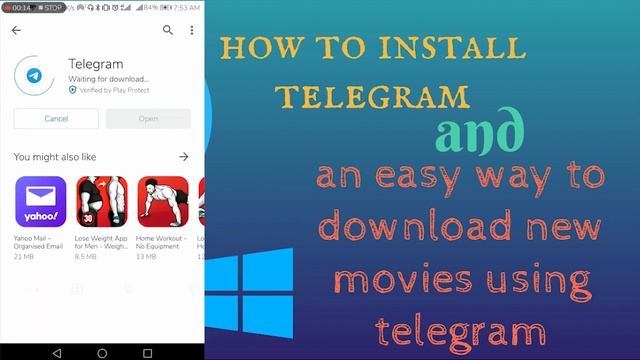 how to install telegram and download movie - an easy way to download new movies using telegram смотреть онлайн