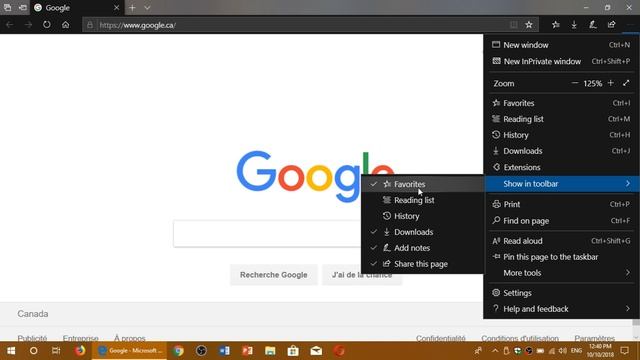 Windows 10 October 2018 update Customize Microsoft Edge buttons смотреть онлайн