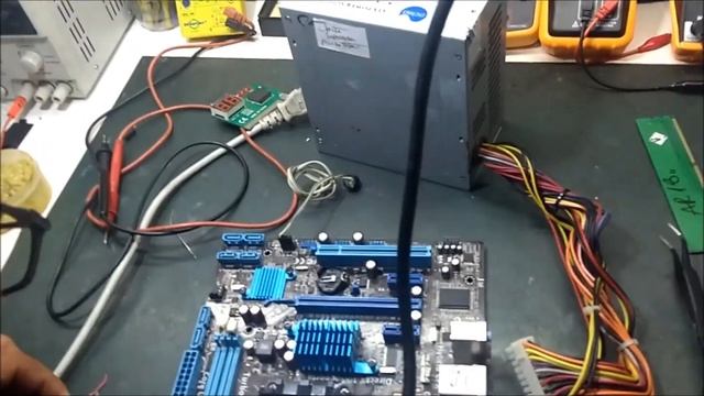 Reparo de placa mãe Asus M5A78L - Não Reconhece Memória . смотреть онлайн