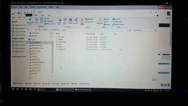 Ghost Win MBR Lên Phân Vùng GPT Vẫn Chạy Ok Mượt Mà. Windows Legacy Run UEFI. NTFS Boot UEFI 😃 смотреть онлайн