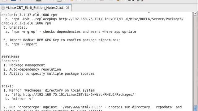 RHEL-6 Yum Management part 1 смотреть онлайн