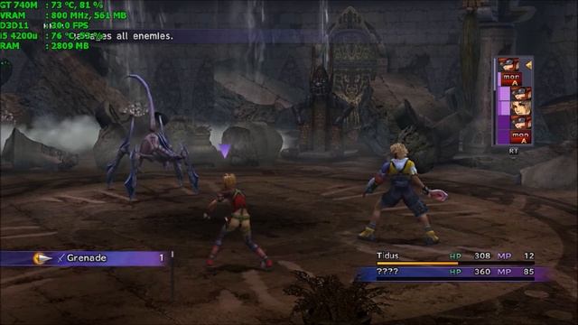 Final Fantasy X HD Remaster Asus X550LB (i5 4200u/GT 740M) [High] смотреть онлайн