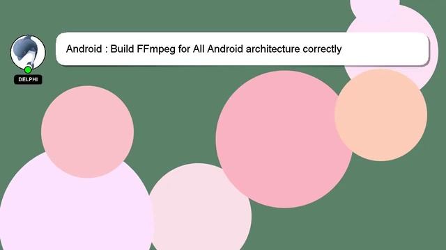 Android : Build FFmpeg for All Android architecture correctly смотреть онлайн