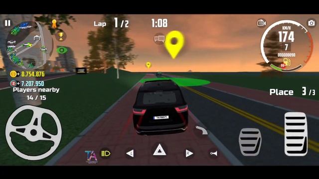 Car Simulator 2 Multiplayer - Toyota Land Cruiser 300 - GMC Hummer EV - Car Games Android Gameplay смотреть онлайн