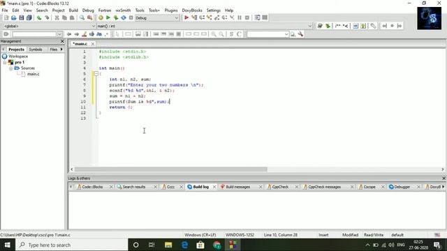 How To Execute C And C++ Codes In Code Blocks смотреть онлайн