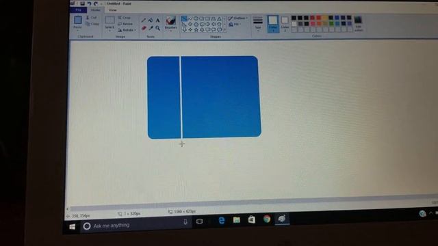 Drawing the Windows 1.0 logo in Microsoft Paint on Windows 10 смотреть онлайн