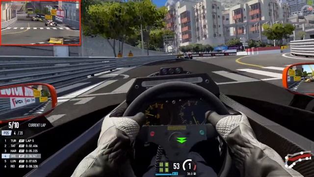 Project CARS 2 VR Gameplay - Lotus 98T - A Super Monaco GP смотреть онлайн