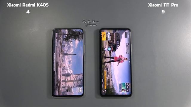 Xiaomi Redmi K40S vs Xiaomi 11T Pro | SpeedTest and Camera comparison смотреть онлайн