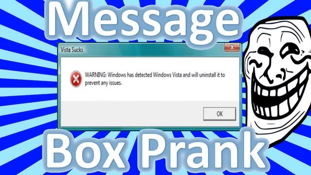 Fake Message/Error Box for Windows 7, Vista, and XP смотреть онлайн