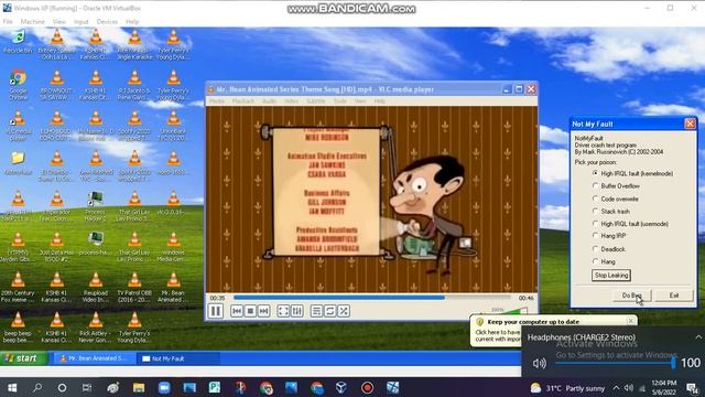 Mr Bean Animated Series closing has BSOD VM (Windows XP) смотреть онлайн