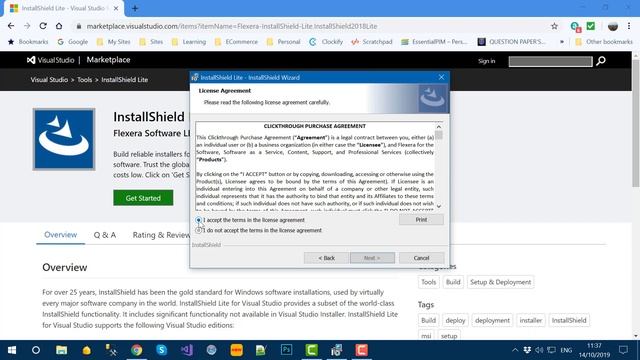 Install Shield Tutorial - Download and Installation of InstallShield Lite смотреть онлайн