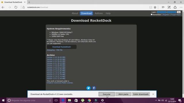 Baixar e instalar RocketDock no windows 10 ,7 e outros смотреть онлайн