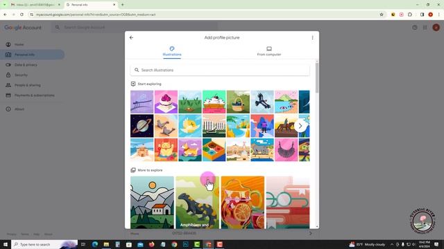 How to Change your Gmail profile picture 2024 (PC or Laptop) смотреть онлайн