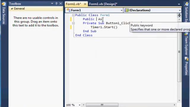 Animated Blinking label tutorial [VB.NET] смотреть онлайн