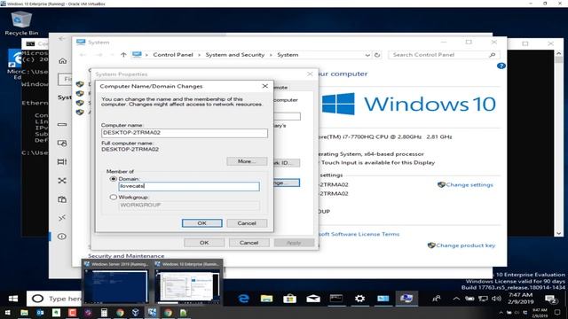 How to Install Windows 10 Enterprise and Join it to a Domain смотреть онлайн
