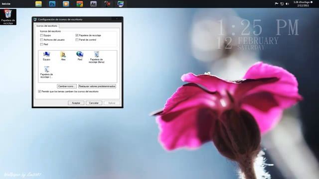 Ocultar la papelera de reciclaje (Windows 7) смотреть онлайн